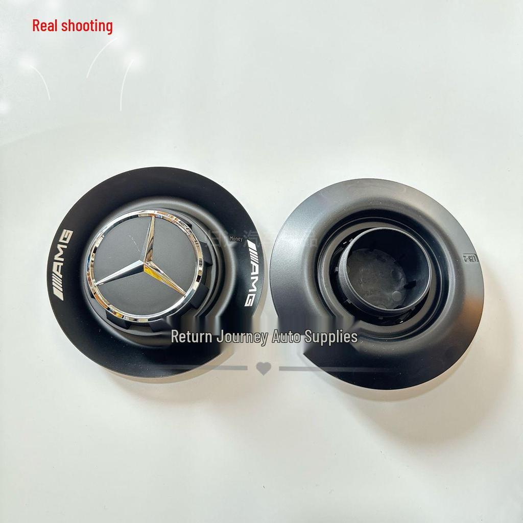 Compatible Wheel Hub Caps for AMG Mercedes GLS63, S63, GLE53, GLA35, C63s, E63 - Modified Wheel Badge Covers.