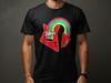 Zwan Guitar Rainbow T-Shirt, Sweatshirt, Hoodie, Music Lover Gift, Band Fan Apparel, Retro Rock, 90s Nostalgia, Colorful Graphic Tee
