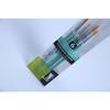 Brushes - PEBEO - Pack of 6 - Gold Polyamide - Stainless Steel Ferrule - Wooden Handle