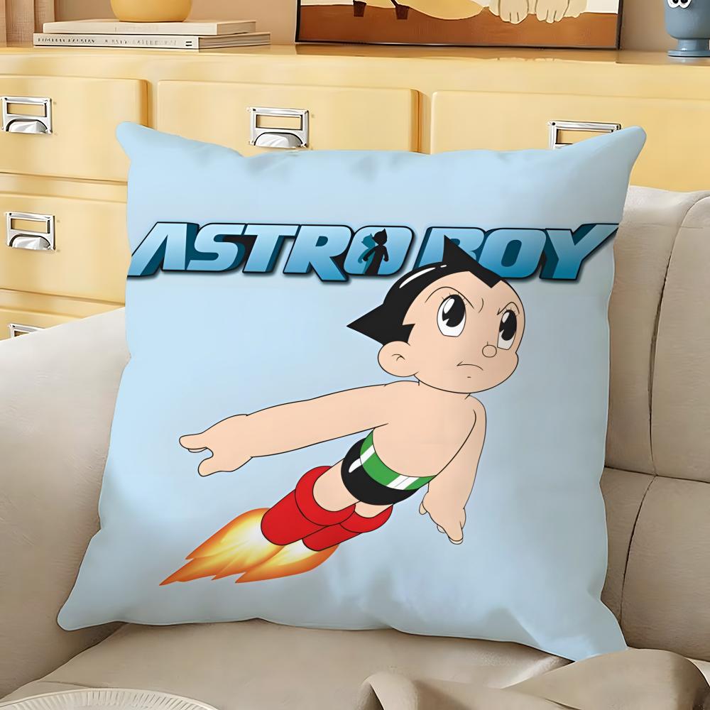 Anime AAstro BBoy Cushion Cover Soft Durable Reversible Pillow Cover Home Car MultiScene Daily Comfort Pillowcase