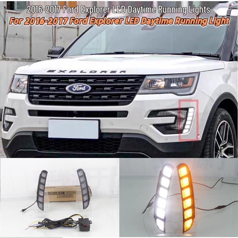 LED-Tagfahrlicht-Kit für 2016-2017 Ford Explorer Frontstoßstange