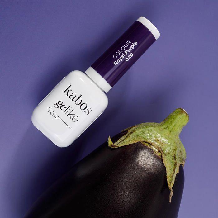 Vernis à ongle - Kabos Gelike 029 - Violet - 8 ml - Hybride UV LED doux et léger