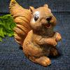 Simulation Squirrel Resin Crafts Ornaments Cute Animal Gardening Potted Ornaments
