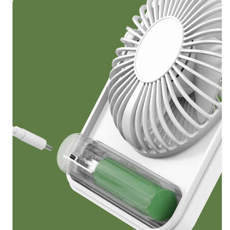 Digital Display Foldable Desk Fan