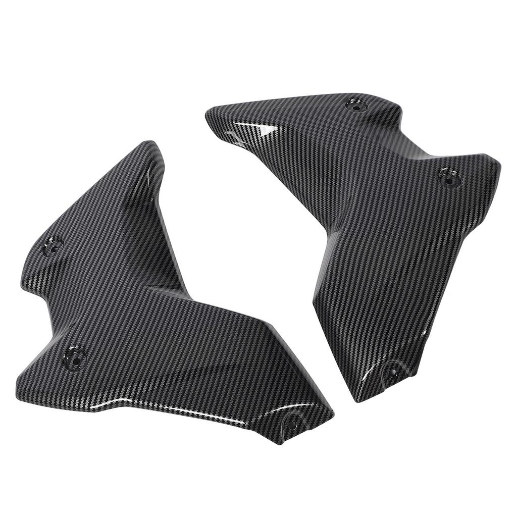 Motorcycle Front Radiator Guard Side Fairing Cover Protector for R1250GS LC R1250 GS 2018-2023 (Carbon Fiber Pattern)