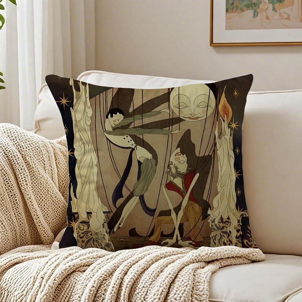 

SStrange SStories Cushion Cover Pillowcase Antidustmite living Room Sofa Decor Cushion Room 30X30cm