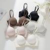 Traceless Underwear Women's Small Breasts Gather and Close Secondary Breasts Anti-sagging No Steel Ring Adjustment Bra Cover Small Chest Flat Chest