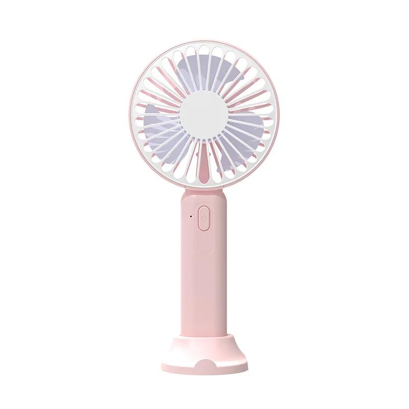1pc USB Hand-held Small Electric Fan Summer Cool Fan Student Portable Small Electric Fan
