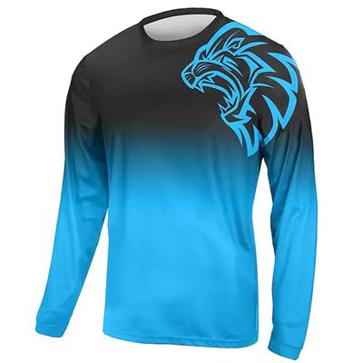 Men's Long Sleeved Top with Fashion Sports T-shirts For Men's Gym Clothing Moisture Absorbing Soft and Quick Drying Men T-shirt