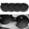 Porta-copos de Silicone para Carro 2 Peças Protetor para Porta-copos de Bebida com Conjunto de Porta-copos Antiderrapante Design com Alça Fácil de Limpar Resistente a Arranhões de Água