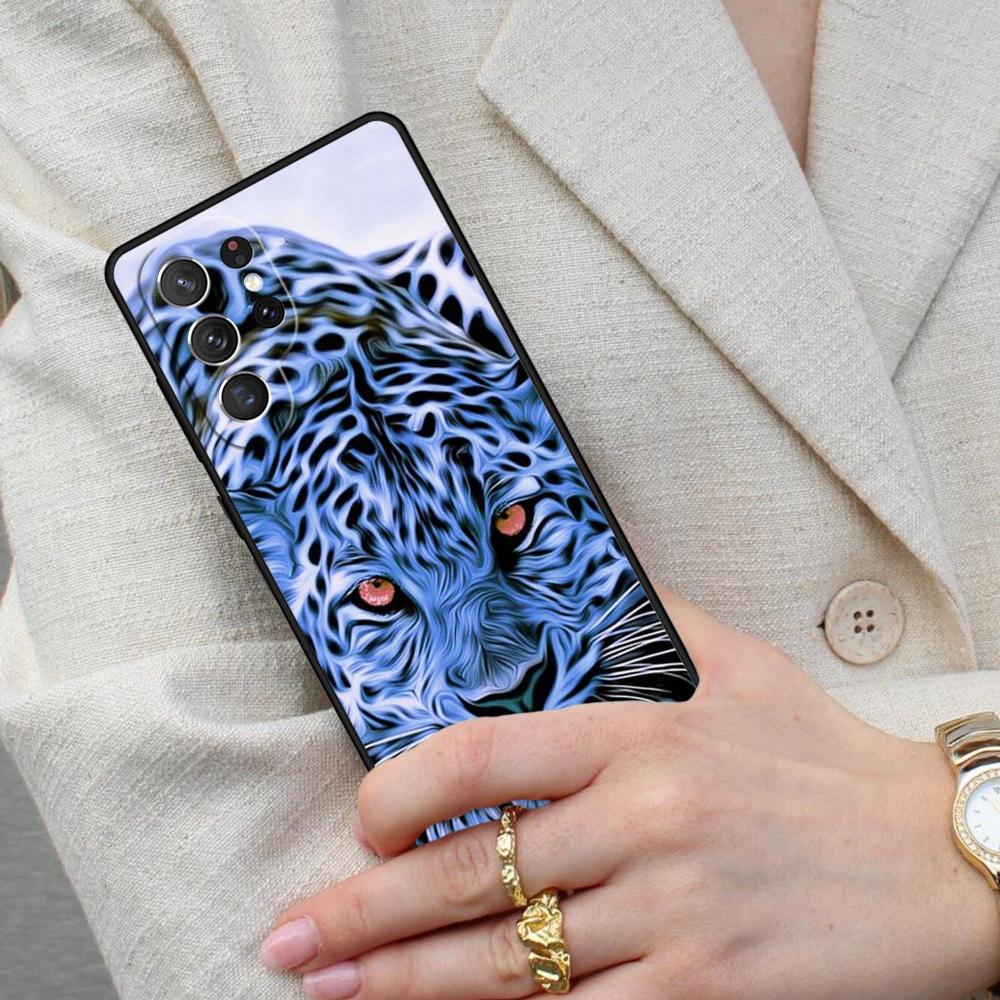 Tiger Face Cell Phone Case for Samsung Galaxy S26 Ultra S25 S24 S23 S22 S21 S20 Note10 Cover