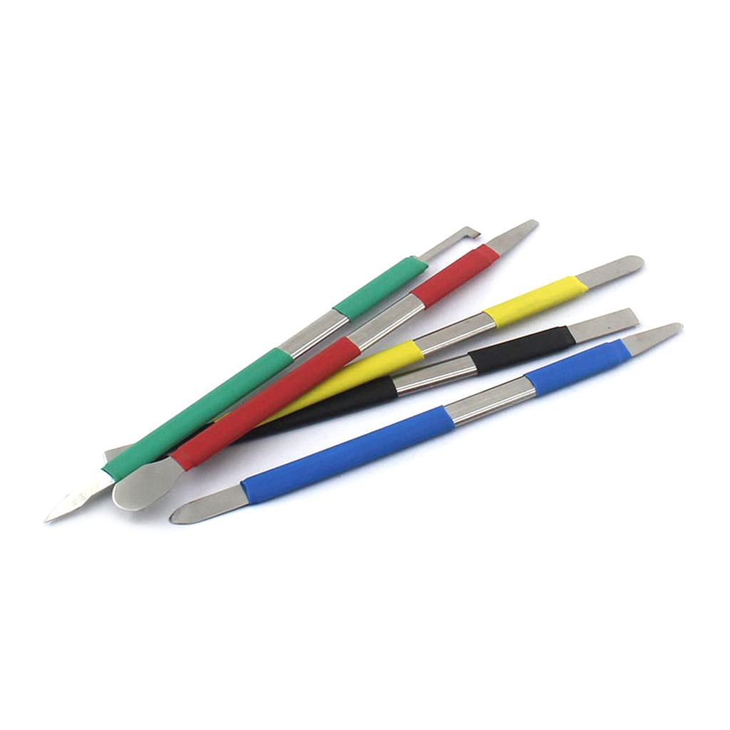 Pied-de-biche professionnel en métal pour démontage de téléphone, conception à double tête pour des réparations de bricolage faciles, outils de maintenance