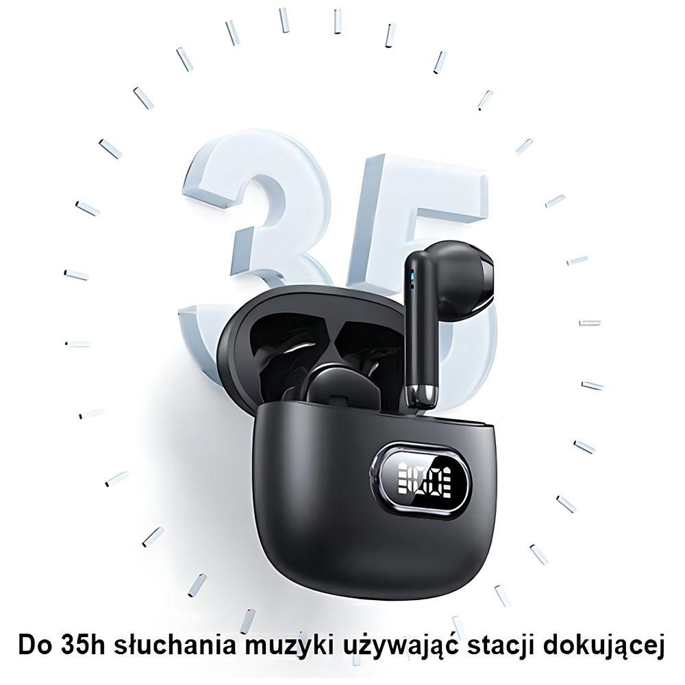 Usams Słuchawki Bluetooth 5.3 Tws Ia Iiseries Bezprzewodowe Purpurowy/Purple Bhuiaii03 (Usams-Iaii15)
