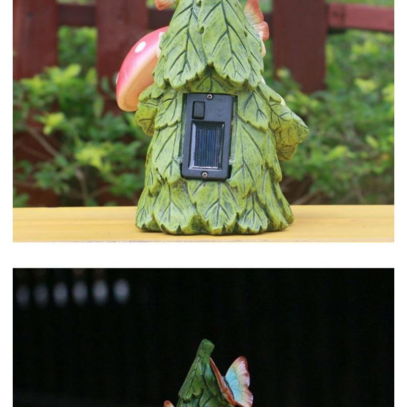 Outdoor Elf Solar Night Light Garden Ornaments Garden Gardening Garden Landscape Layout Living Room Balcony Creative Decoration