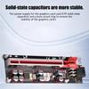 ABS Material PCIExpress X1 to X16 Extension Cable 6Pin Power for Cooling and Easy GPU Installation