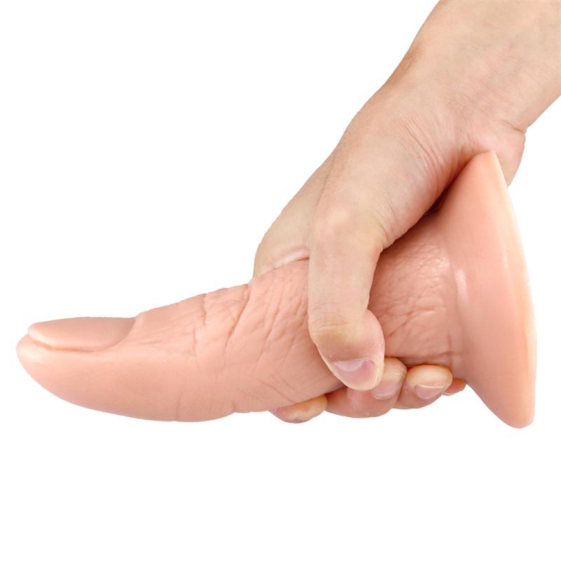 Kobiece urządzenie do masturbacji kciuka Symulacja Dildo Female Dildo Instrukcja Big Penis Adult Products