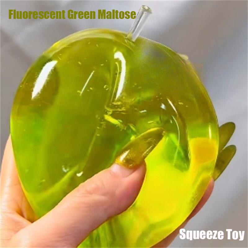 Oceaan Schelp Appel Vorm Langzaam Terugveren Maltose Knijpspeelgoed Explosief Kneedbaar Decompressie Roze Rood Hemelsblauw Stressbal Cadeaus
