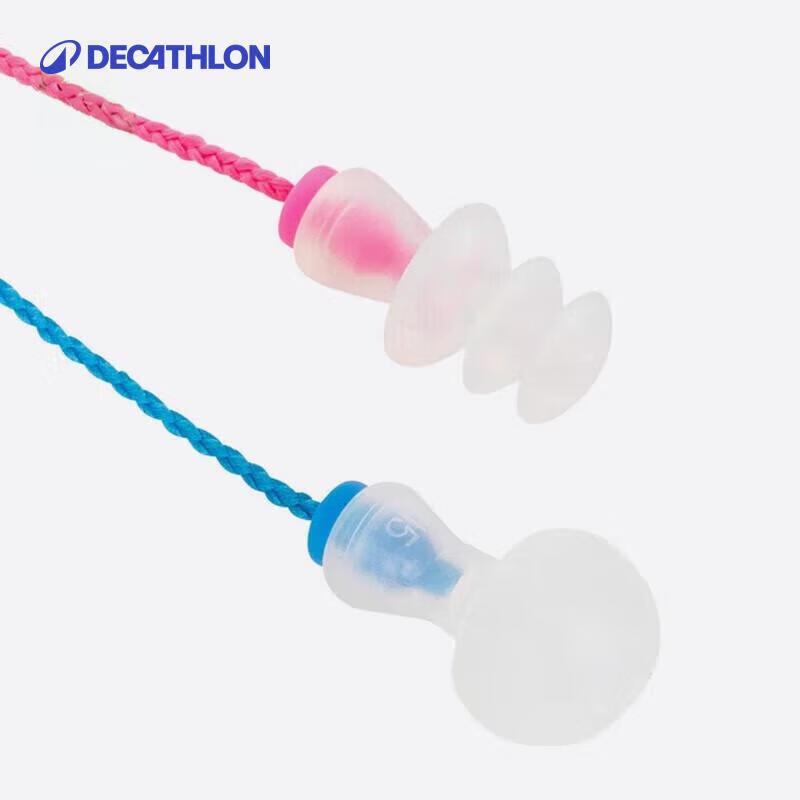 

Decathlon Anti-Loss Swimming Earplugs with Silicone Strap