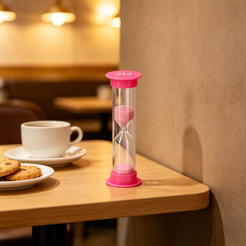 Sand Timer Colorful Hourglass Timer 30sec/1min/3mins/5mins/10mins Sand Clock Timer for Kids Homework Meditation Timing