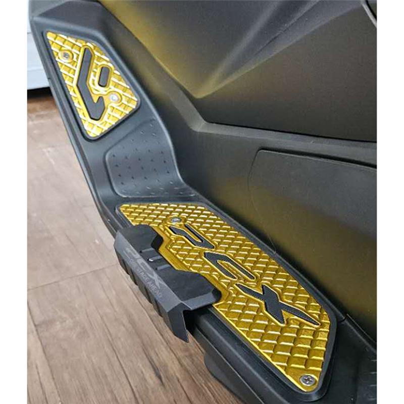 Modified Skid Proof Footrest For 2025 Honda PCX160 PCX125 Motorcycle Aluminum Alloy Footpads Pedal Red