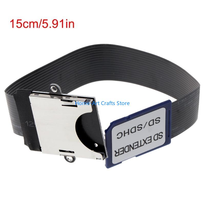 

Y3NA Standard SDHC Memory Card SD-SD Male to Female Extension Cable Durable