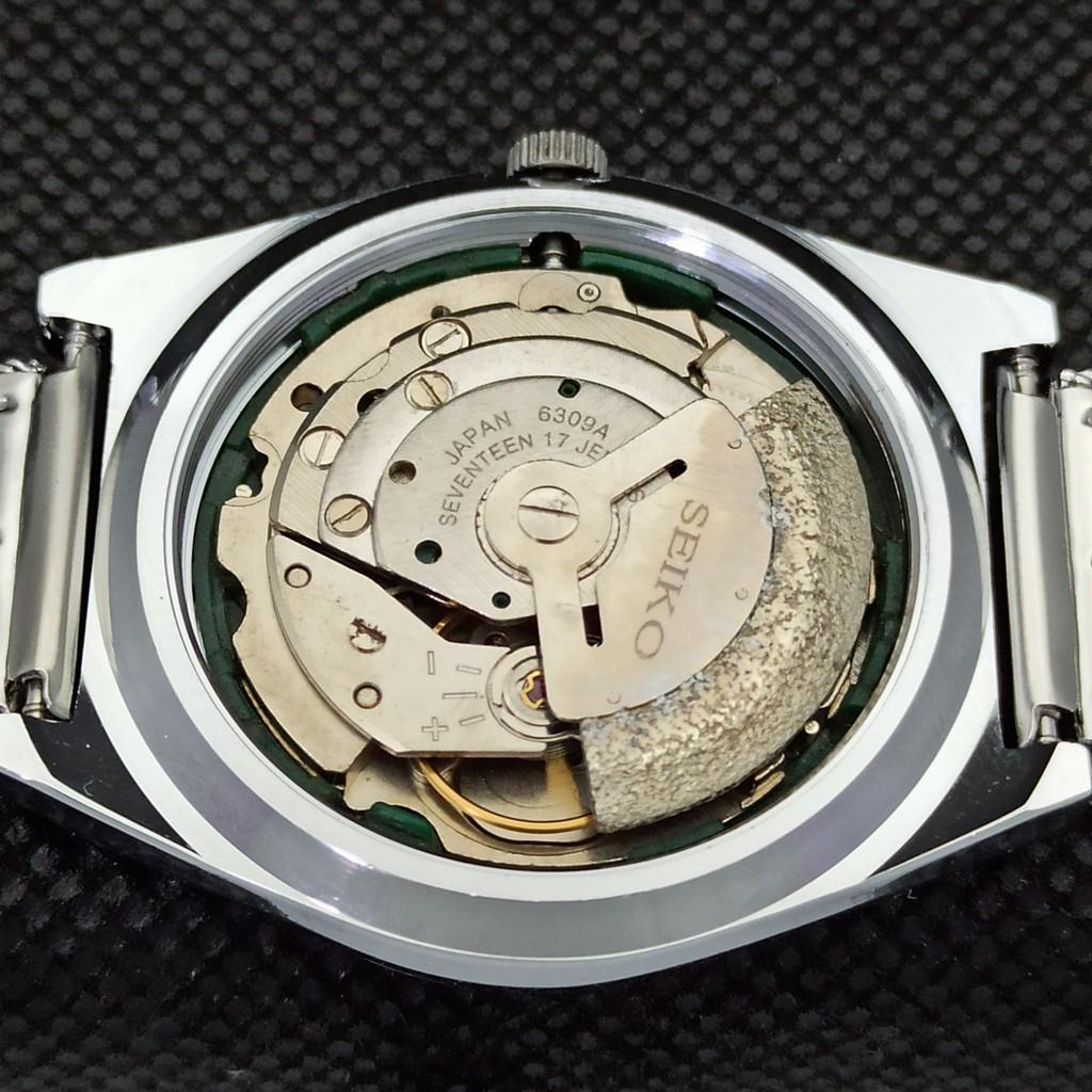 RENOVOVANÉ VINTAGE SEIKO 5 AUTO 6309A JAPONSKÉ PÁNSKÉ ARABICKÉ HODINKY 533d-a280114-9
