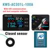 KWS-AC301 Wattmeter Strommessgerät Voltmeter Multimeter Tester Leistungsanalysator LED AC Stromzähler 0-20/100A Detektor