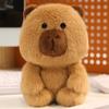 Animal Plush Capybara Doll Elephant Black Cat Plush Doll  Festival Party Decor