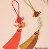Handwoven Red Chinese Knot Tassel DIY Kit - Small Pendant