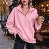 Women's Casual Loose Fit Sweatshirt with Pocket for Workout and Daily Wear