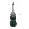 Mini Short Screwdriver Ratchet Multi-function Telescopic Household
