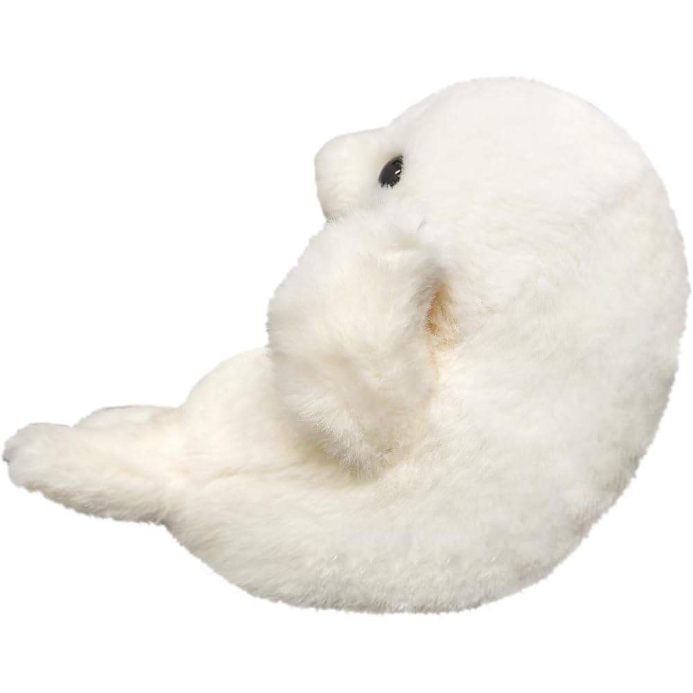 San-ei Trading Kyuun Koro Seal Plush Toy W10×D12×H12cm Soft Stuffed Animal