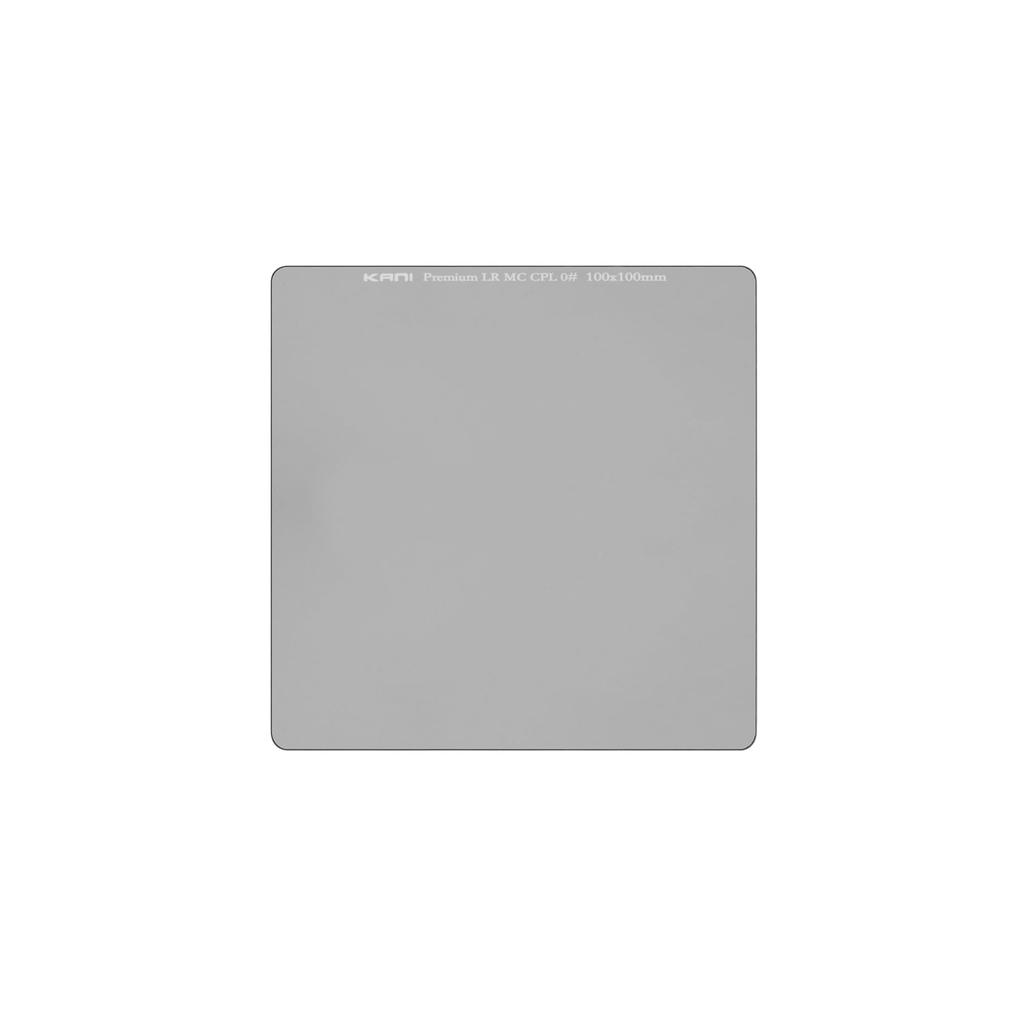 KANI 100mm Wide Square PL ZeroSharp Series Premium LR MC CPL Natural Circular Polarizing Filter with Low and Nano Coating Filter, 0# Reflection,