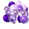Stylish Birthday Party Purple Balloon Garland Decoration