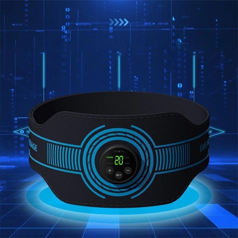 EMS Abdominal Toning Belt Muscle Stimulator for Home Gym Fitness Training Slim Belly Waist Arm Leg Lose Weight