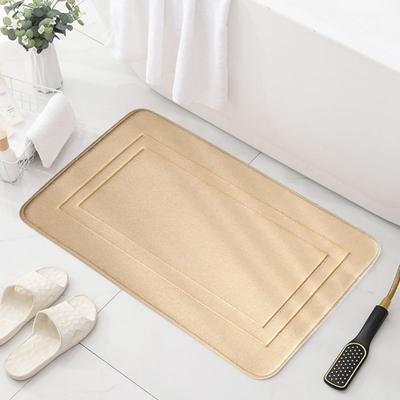 Ultra Soft Non-slip Memory Foam Bath Mat Quick Dry Water Absorbent Bath Rug Shower Tub Machine Washable Bathroom Rug