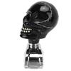 Skull Shape Steering Wheel Knob 3cm Diameter Resin Turn Knob Spinner Booster for Cars Trucks Tractors Boats Black
