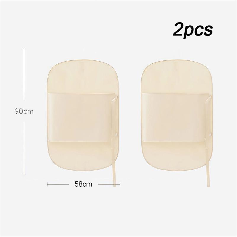 1/2pc Down Jacket Compressed Dust Cover Clothes Compression Hanging Bag Household Visible Clothes Storage Bag Wardrobe Organizer