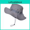 Outdoor Fishing Hat Mens Sun Protection Cap With Breathable Cotton Fabric For Summer Activities