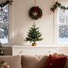 Tabletop Christmas Tree Artificial  Realistic Xmas Tree For Desk Home Christmas Decorations
