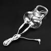 Electric Shock Pulse Male Flexible Scrotal Bound Cock Ring Penis Ring Chastity Device Delay Lock Cock Cage Scrotum Ring Sex Toys