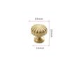 25/30MM European pure Brass Handle solid single hole Cabinet Door Drawer wardrobe gold light luxury copper handle Cabinet Knobs