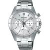 SEIKO 1/5 Second Chronograph Quartz Wristwatch Mens SBTR009 Silver