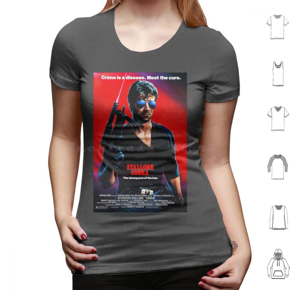 Poster T-Shirt Männer Frauen Kinder 6XL Action Boxen Cops Polizei Sylvester 90er 80er Filme Filme Vibes Cool Japanisch