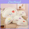 Charming Cartoon Dumpling Plush Pillow Extra Soft Stuffed Doll For Girls Sleepover Gift