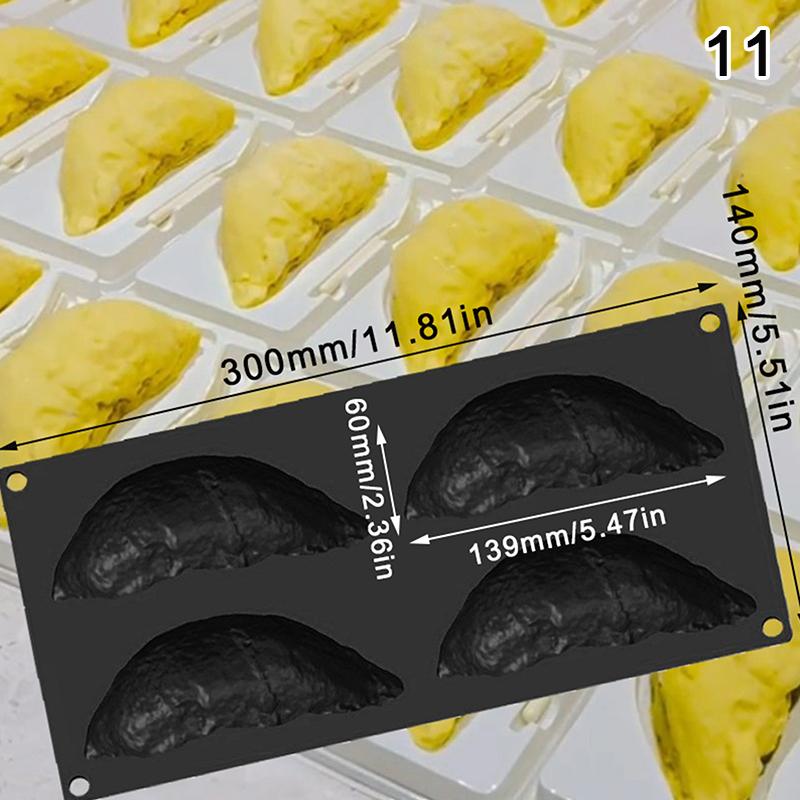 1 Stuks Ananas Peer Perzik Fruit Serie Taart Siliconen Vorm Mango Sinaasappel Bakken Mousse Vorm Aardbei Franse Dessert Mousse Vorm