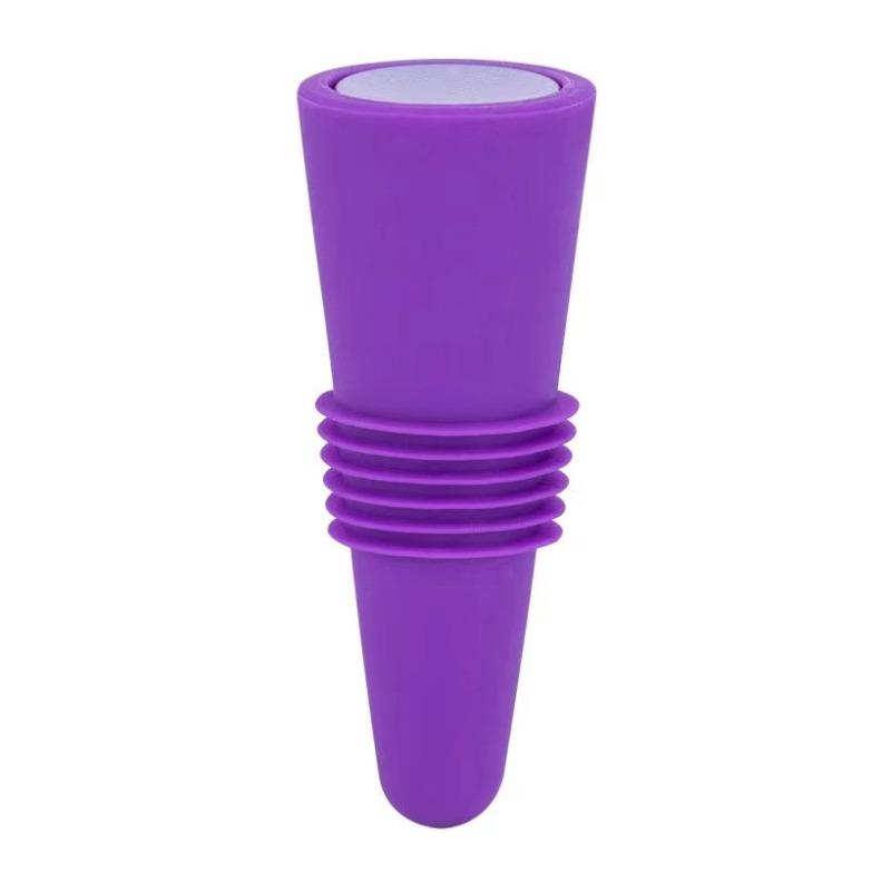 Reusable Silicone Red Wine Champagne Bottle Stopper Cone Lid Sealing Top Cover
