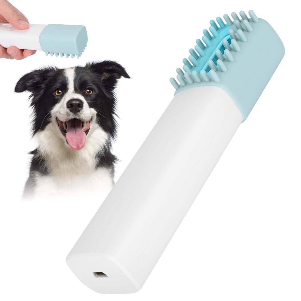 Pet USB Charging Massage AntiAcne Cleaning Grooming Comb Handheld UV Lightfor Dogs Cats