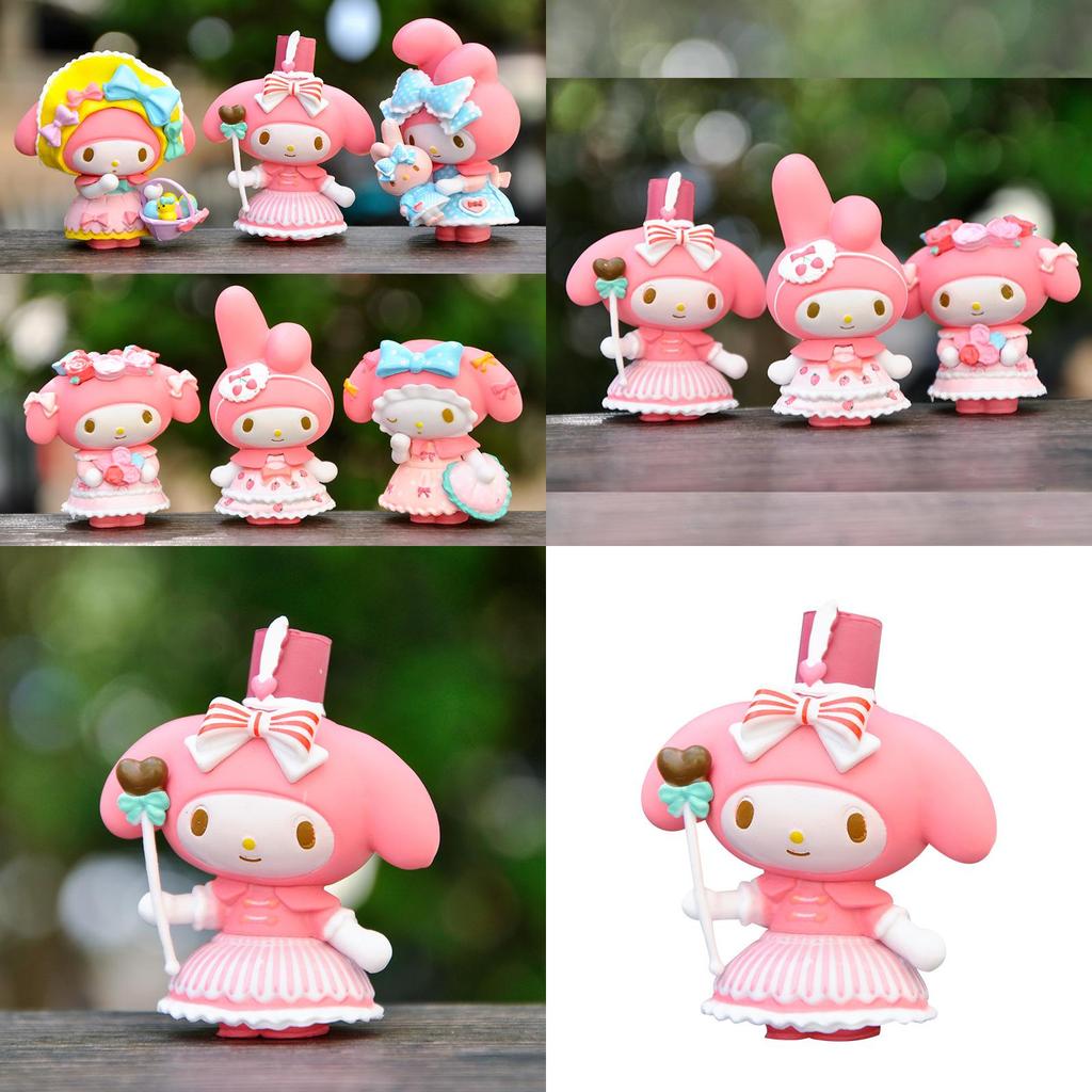 Cute Pvc Cartoon Pink Cat Blind Box Toy For Girls Ideal For Home Decor And Diy Projects