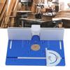 Router Table Insert Plate Aluminum Alloy   Board Woodworking Benches Router Table Plate for Routing Carving Milling
